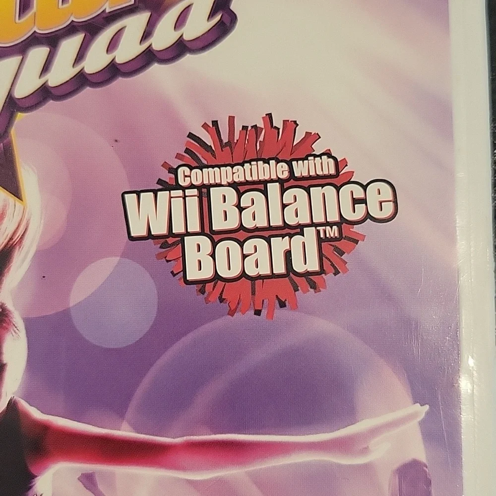 Wii All Star Cheer Squad Video Game